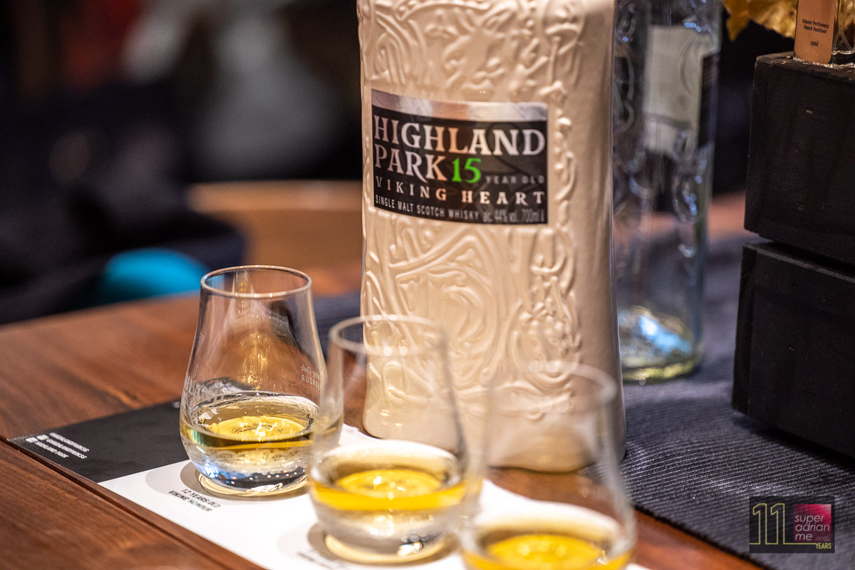 Highland Park 15 Year Old Viking Heart in A Beautiful Highland Park 15 Year Old Viking Heart in A Beautiful