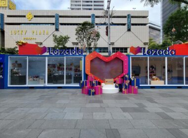 Lazada’s Pop Up Showcase in Orchard Road (Lazada photo)