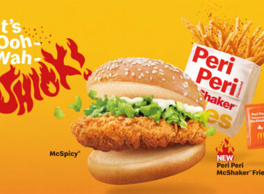 Peri Peri Flavoured McShaker Fries and McSpicy Singapore review promo