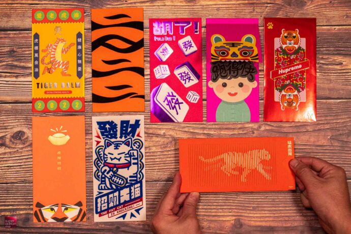 Publicis Groupe Shanghai Singapore 2022 red packet ang bao tiger singapore collection 2022 red packet ang bao tiger singapore collection