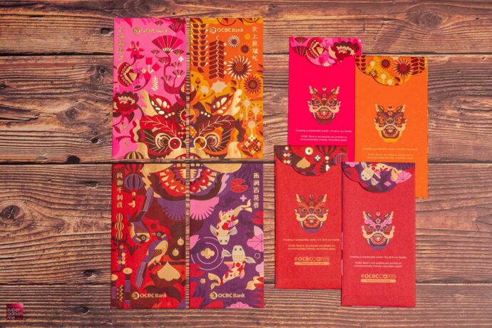 OCBC 2022 red packet ang bao tiger singapore collection