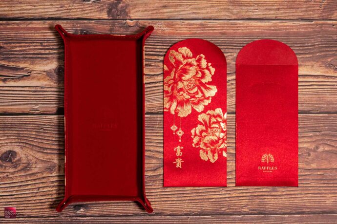 Raffles Singapore 2022 red packet ang bao tiger singapore collection