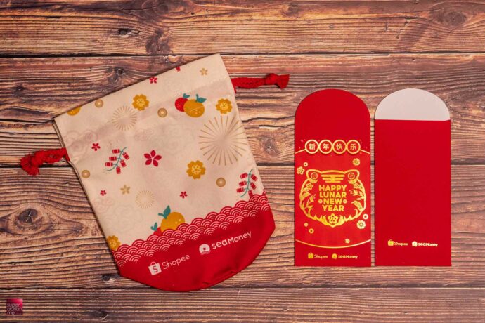 Shopee 2022 red packet ang bao tiger singapore collection