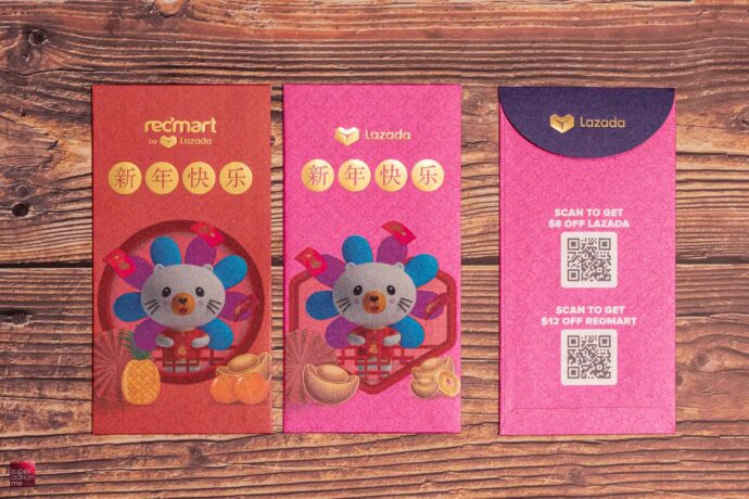 Lazada Singapore 2022 red packet ang bao tiger singapore collection 2022 red packet ang bao tiger singapore collection