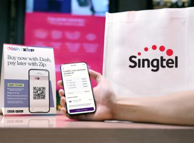Singtel's Dash partners Zip to give customers more payment options (Photo credit Singtel)