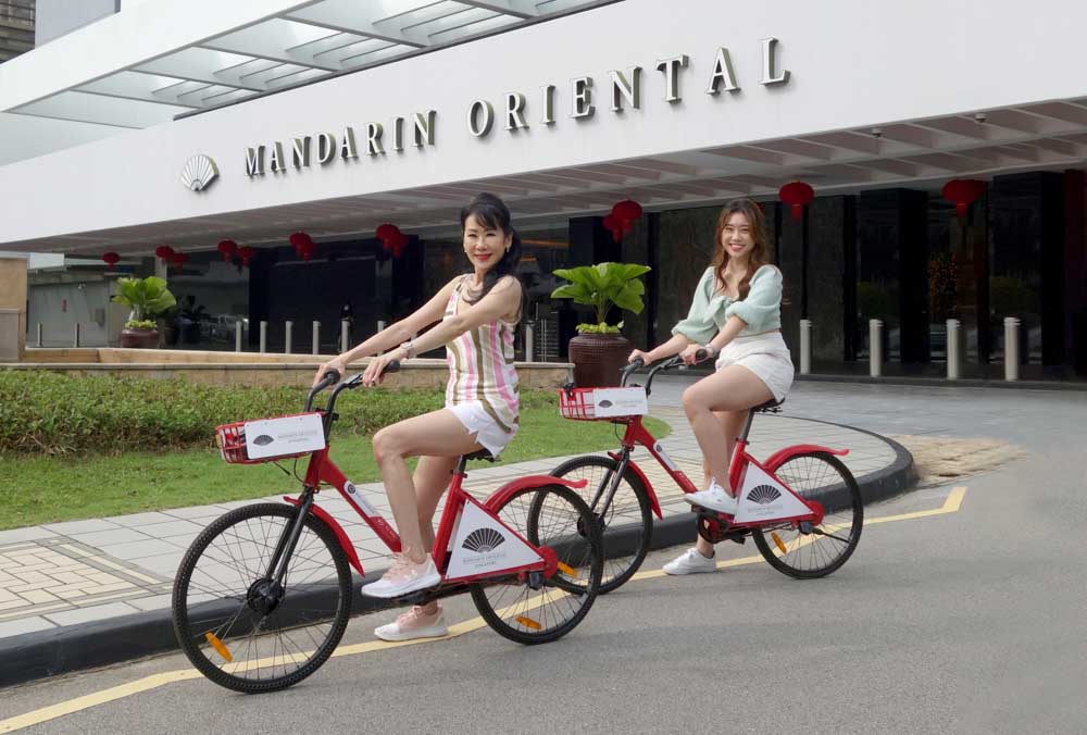 Bikecation (Mandarin Oriental, Singapore photo)