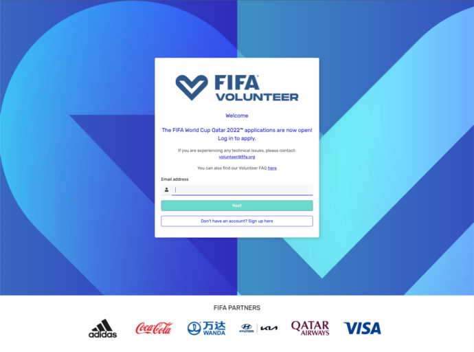 How to become a Fifa World Cup Qatar 2022 Volunteer.