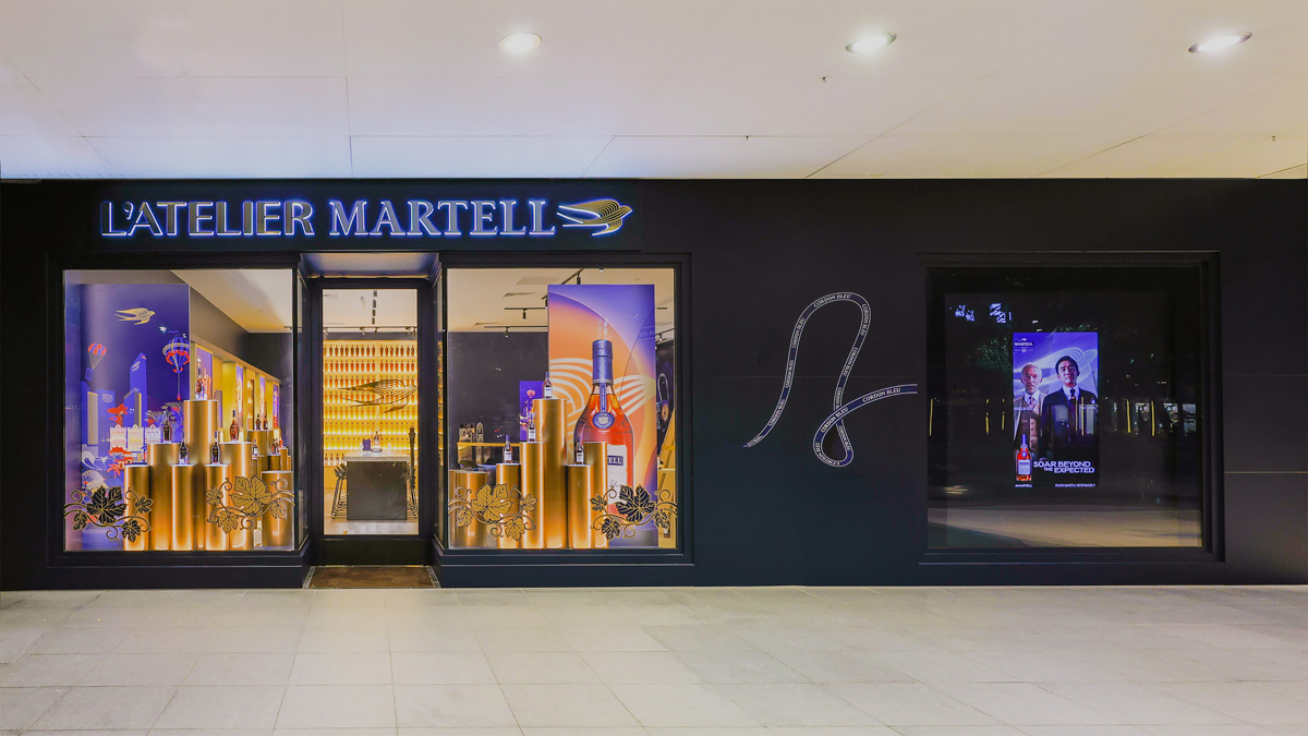 L'Atelier Martell Singapore Exterior (Maison Martell photo)