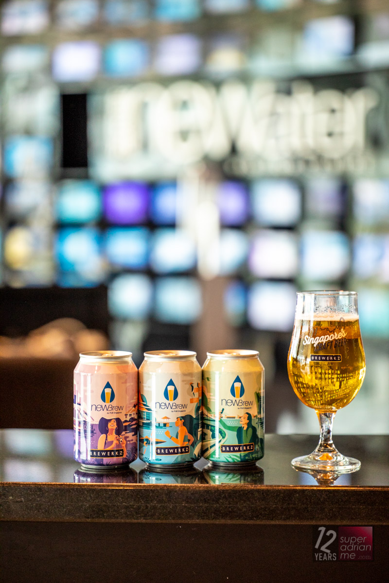 PUB x Brewerkz Craft Beer brewed using NEWater Will be on Public Sale