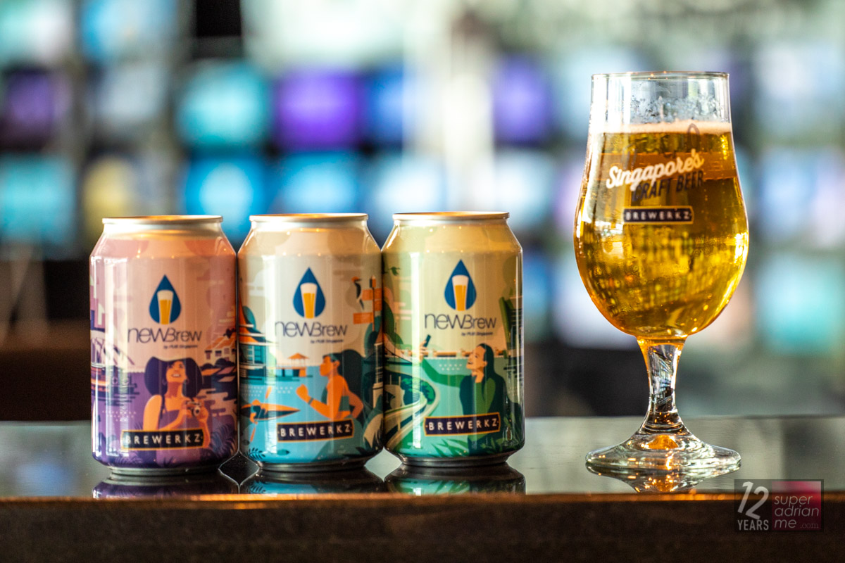 PUB x Brewerkz Craft Beer brewed using NEWater Will be on Public Sale