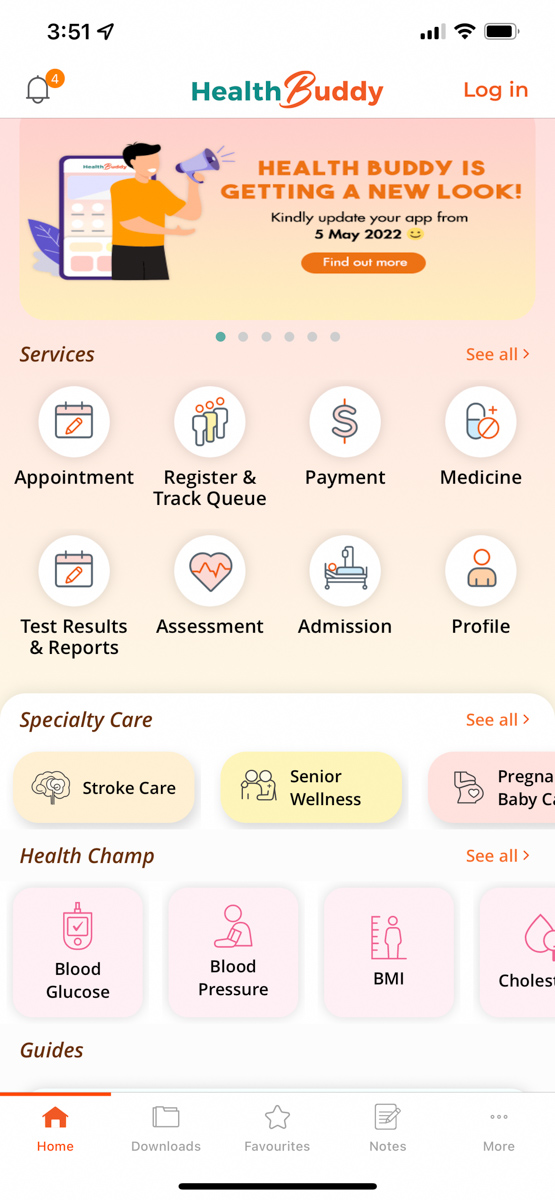 Health Hub Top 8 E-Services