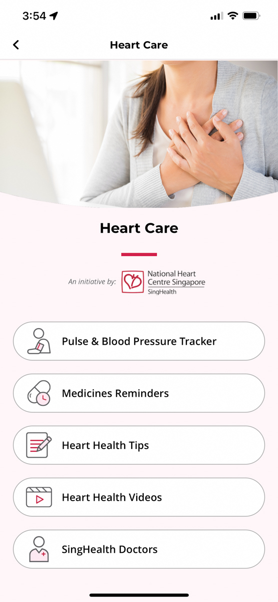 Singhealth Health Buddy - Heart Care