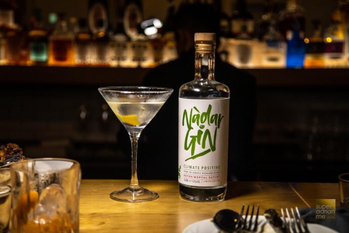 Nàdar Gin Martini served at HEMLIG at Neil Road