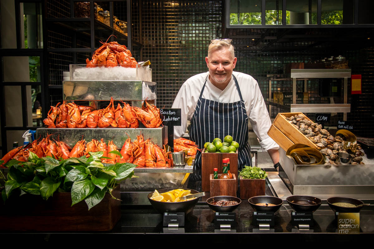 Director of Food & Beverage and Culinary, Ralf Dohmeier at LIME's LobsterFest 2022