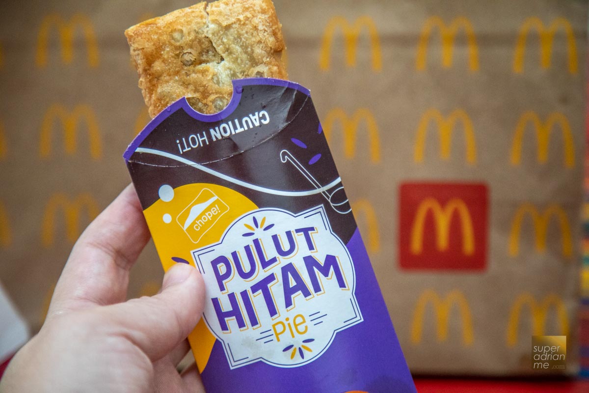 McDonald's Pulut Hitam Pie