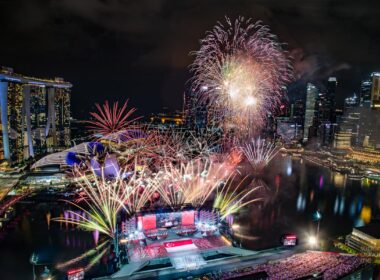 Singapore National Day Fireworks 2022