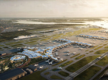 Aerial View of Changi Airport Terminal 5 (Source: Changi Airport Group)