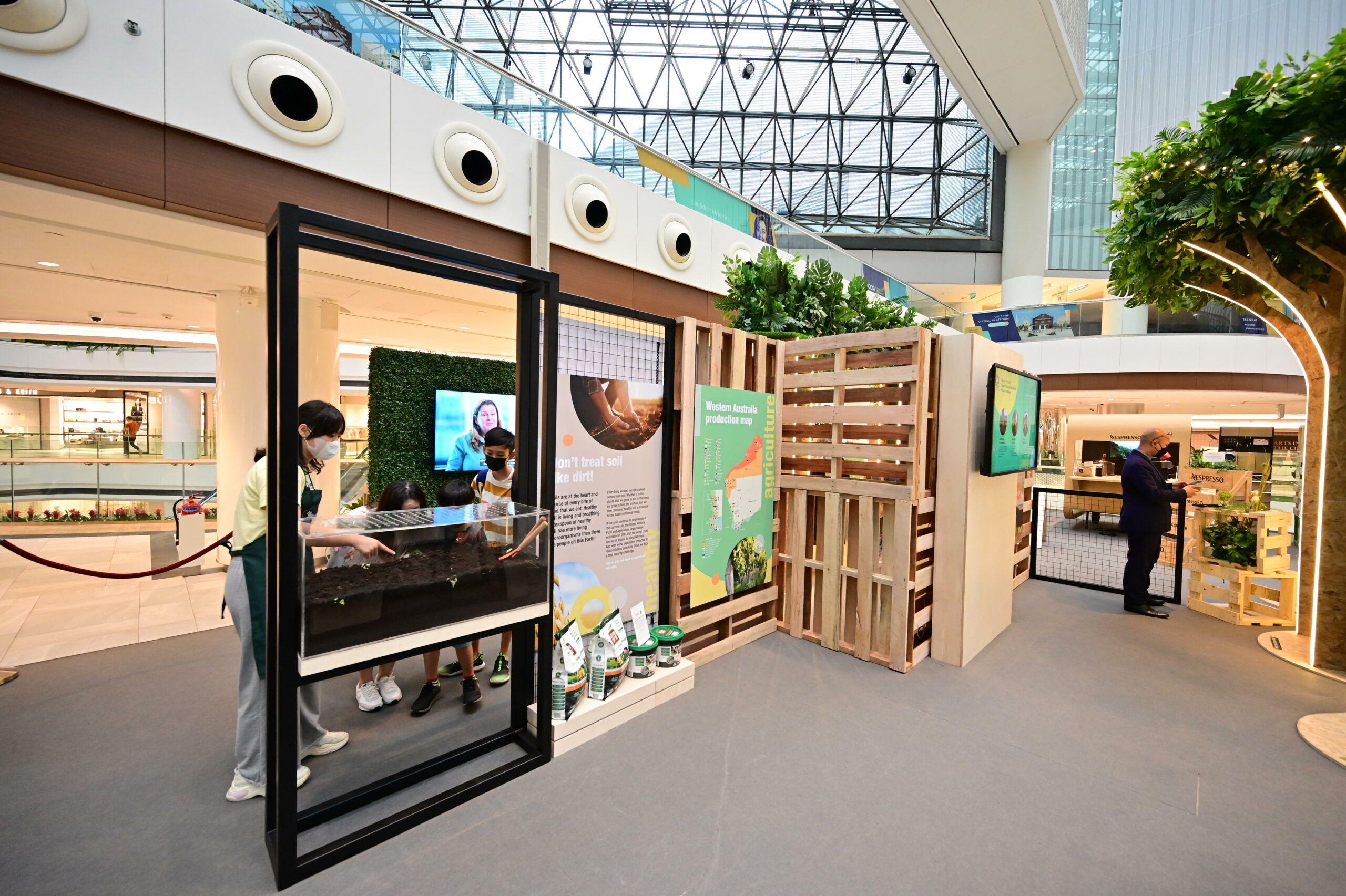 An overview of the Regenerative and Sustainable Produce Exhibition in Singapore (DPIRD, WA photo)