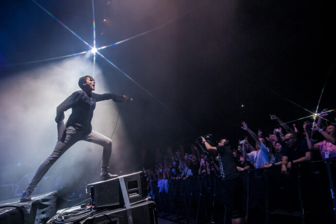 Suede performs at The Wharf Stage for Day 2 of the Singapore Grand Prix  (Singapore GP photo)