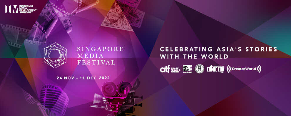 Singapore Media Festival 2022 Hero Banner