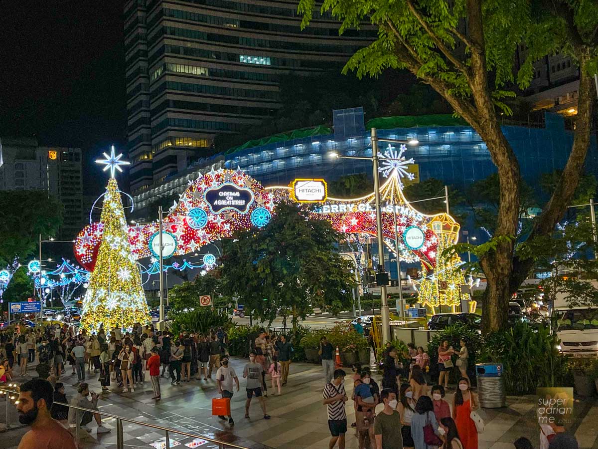 Orchard Road has been transformed into a Christmas on a Great Street