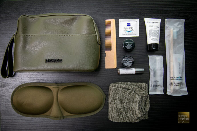 SAUDIA First Class Amenity Kit for Men 2022