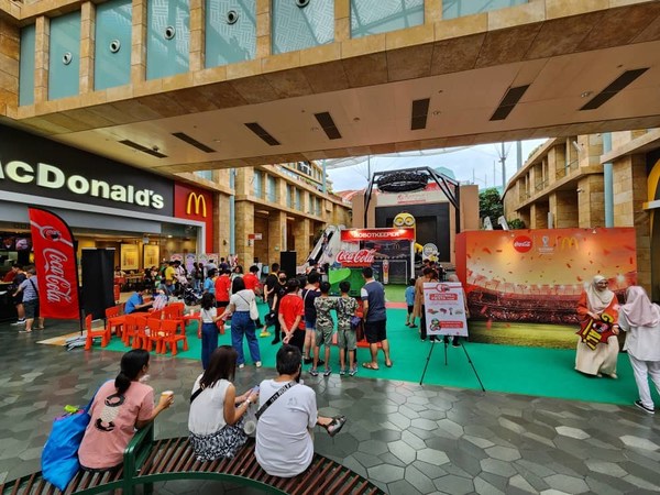 COCA-COLA AND MCDONALD'S INVITES EVERYONE TO GIVE IT A SHOT AT THEIR COKE FOOTBALL FIESTA TOUR 2022 (Coca Cola photo)
