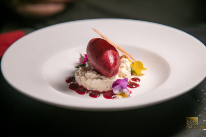 Ris Alamande - Saccharine rice pudding with crunchy almonds juxtaposed by sweet and tart Danish cherries.