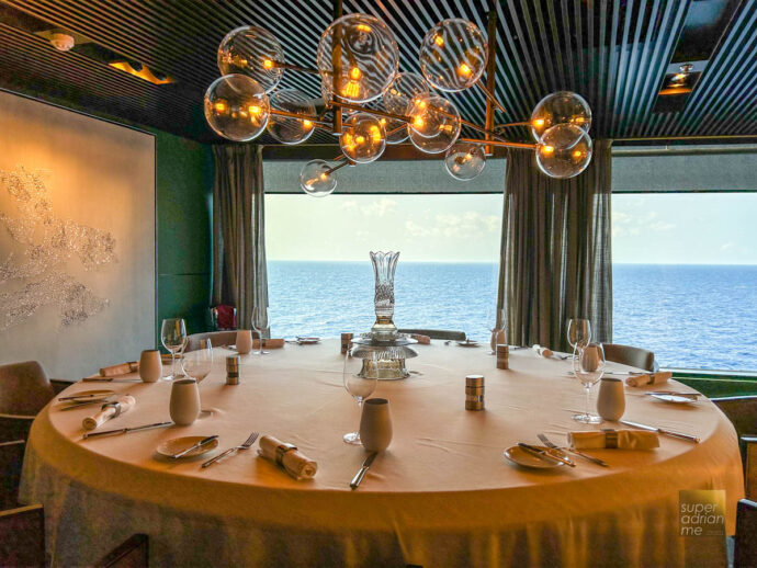 The Haven Lounge Dining with a view  in Norwegian Prima