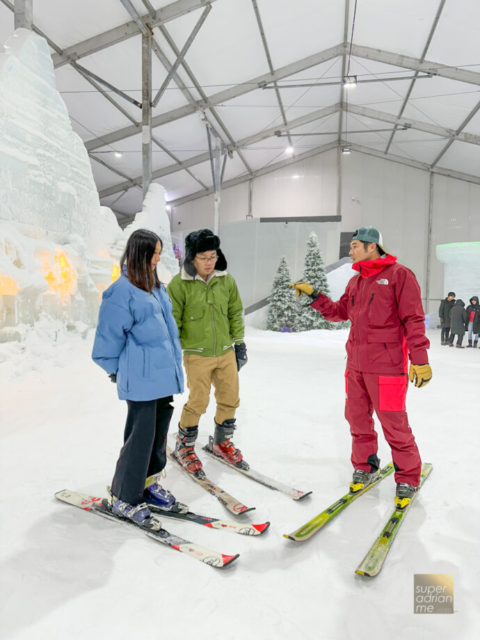 Singapore Ski and Snowboard Academy lessons at Ice Magic