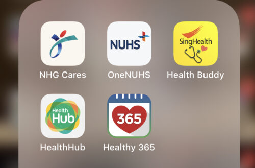 Medical Mobile Apps by iHIS and Integrated healthcare clusters in Singapore