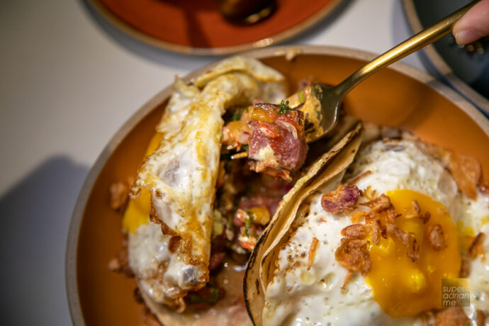 Flamingo Coffee Bar - Breakfast Taco S$22++