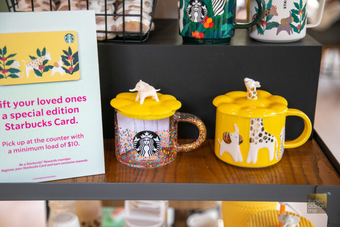 Starbucks Happy Giraffe Safari inspired collection