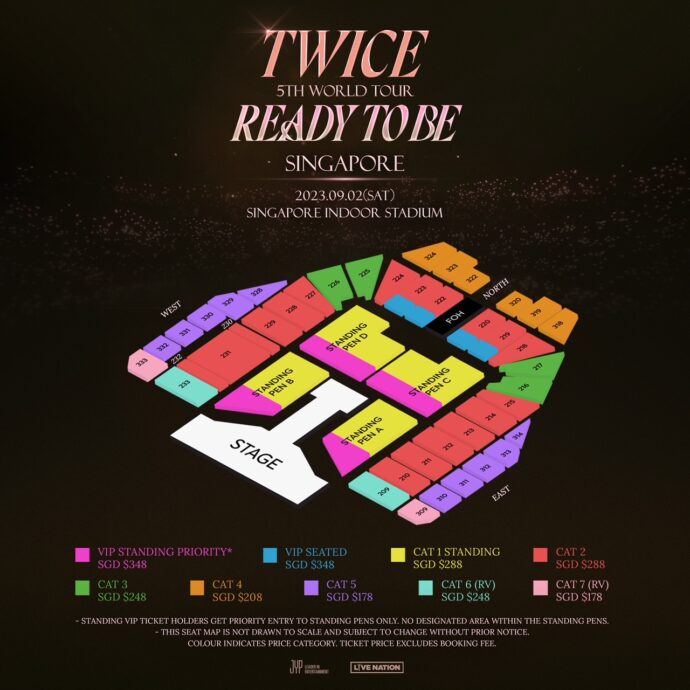 TWICE Ready To Be World Tour em 2023