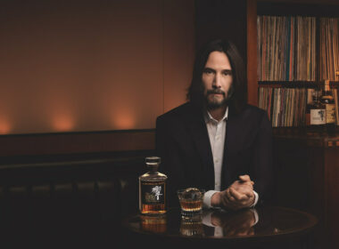 Actor Keanu Reeves celebrates his partnership with the House of Suntory honoring 100 Years of Pioneering Japanese Spirit.