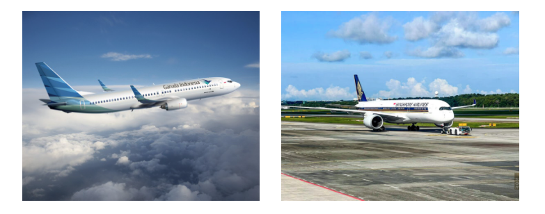 Garuda Indonesia x Singapore Airlnes
