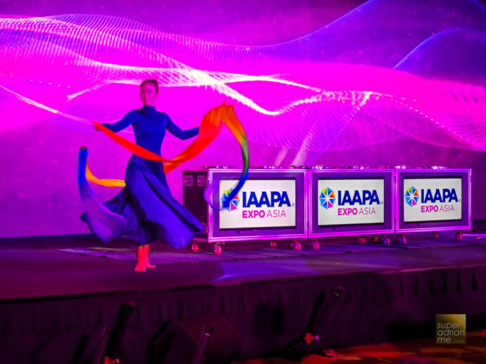 Opening of IAAPA Expo 2023 at Sands Expo in Singapore on 14 June 2023.