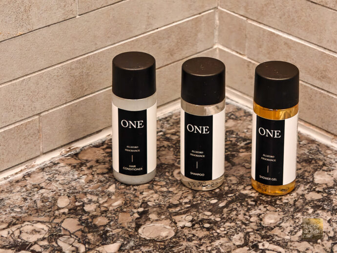 Bath amenities at Silks Place Tainan