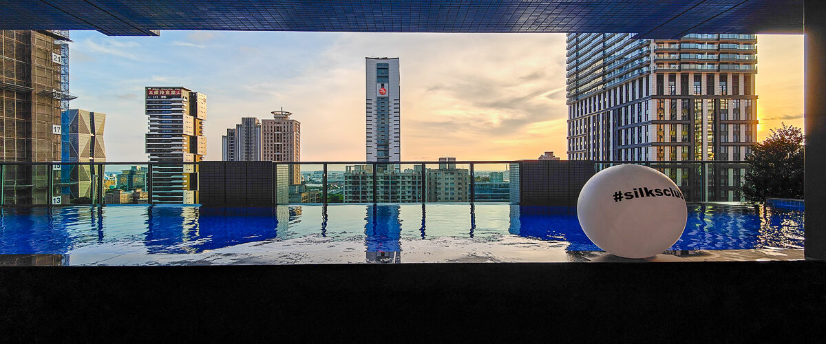 Swimming Pool at the High Leap Floor on Level 16 of Silks Club Kaohsiung