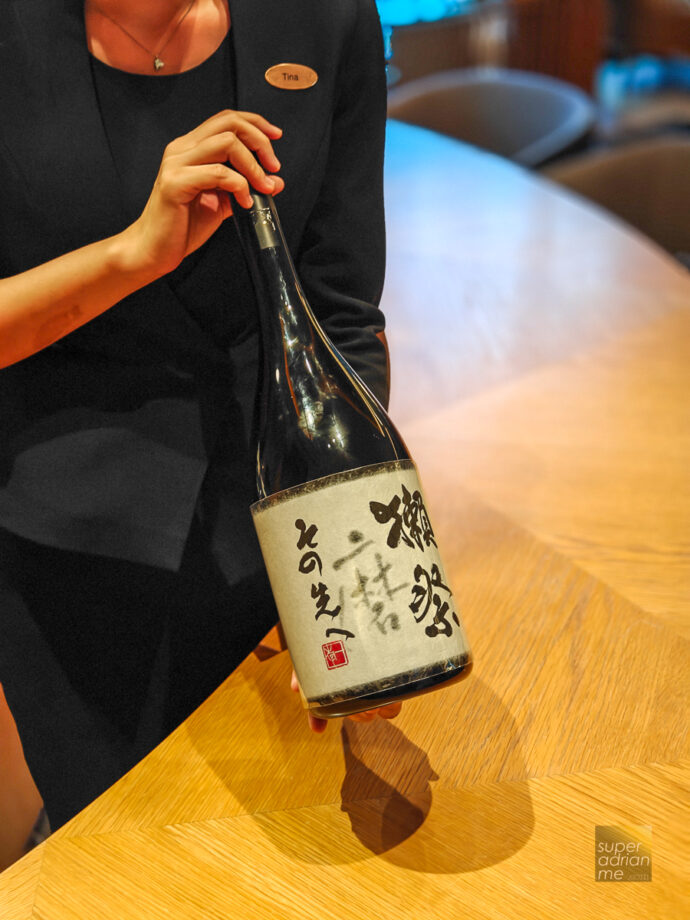 Limited Edition Dassai Bottles available at Dassai Bar in Silks Club Kaohsiung