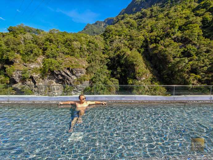 Take a dip in one of the pool at Silks Place Taroko