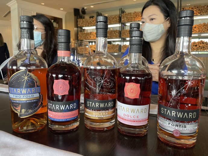Starward Whisky booth at Whisky LIve 2019