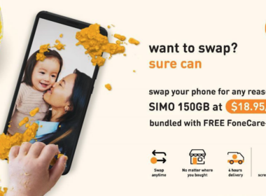 M1 FoneCare+ Lite device care plan that offers a one-time exchange of enrolled mobile devices for any reason for customers under its SIM-Only plans.