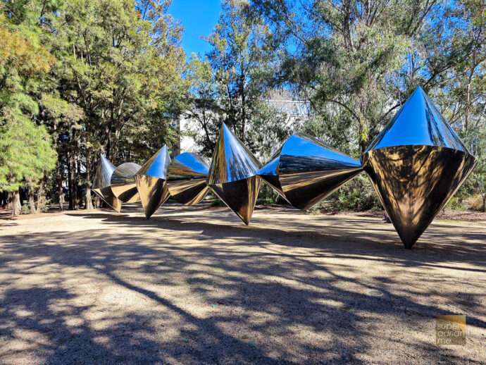 Canberra-National-Gallery-of-Australia-Sculpture-Garden-Bert-Flugelmans-Cones