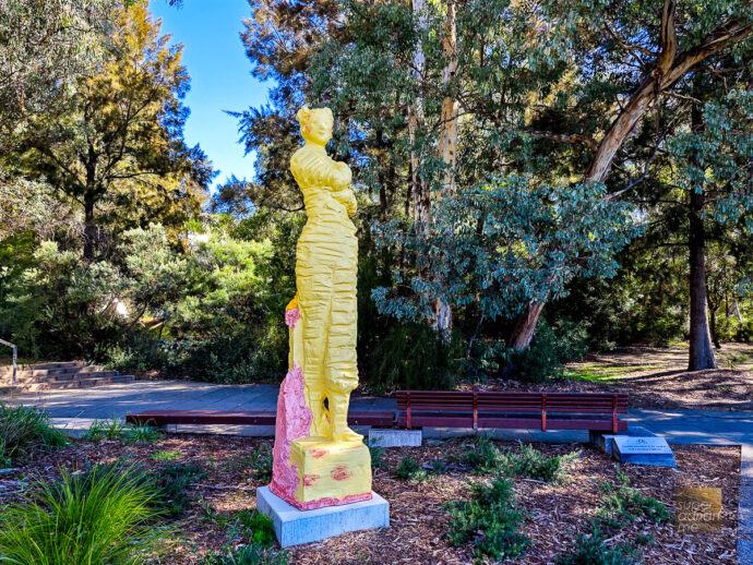 Canberra-National-Gallery-of-Australia-Sculpture-Garden-Linda-Marrinon-Woman-in-Jumpsuit