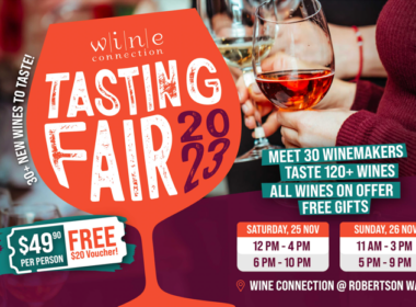 Wine Connection Wows with their Annual Tasting Fair this November, with more than 120 Wines to Sip and Savour