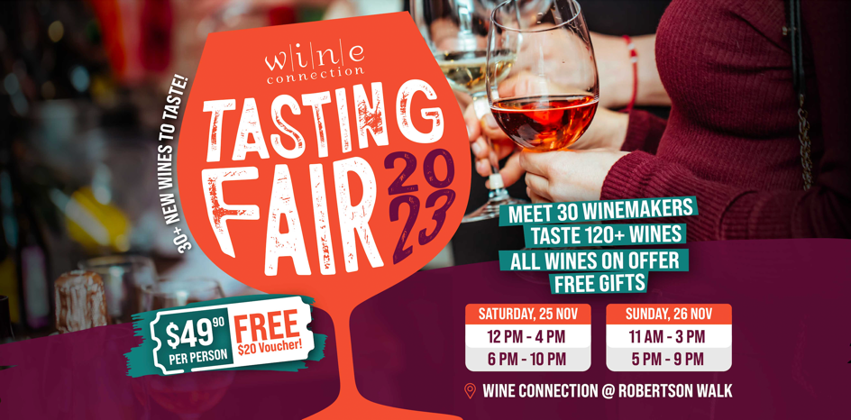 Wine Connection Wows with their Annual Tasting Fair this November, with more than 120 Wines to Sip and Savour