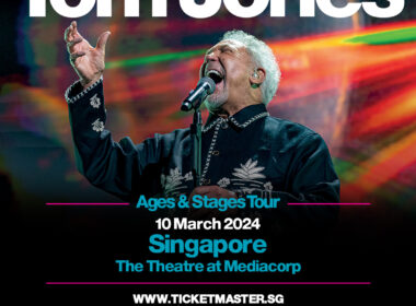 LIVING LEGEND TOM JONES RETURNS TO SINGAPORE IN MARCH 2024