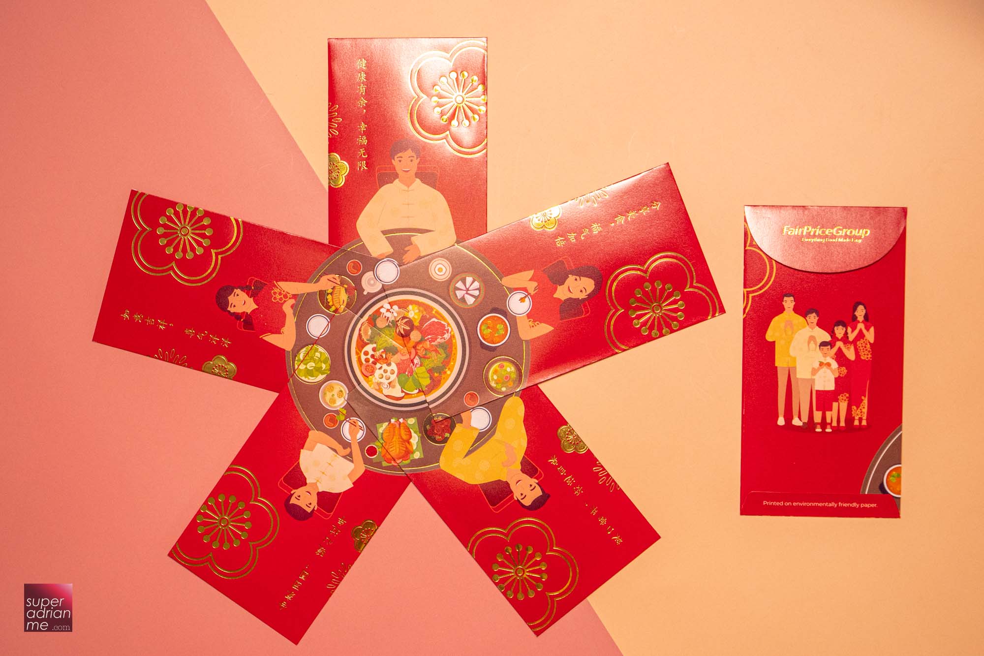 FairPrice 2024 Dragon Year Red Packet Designs