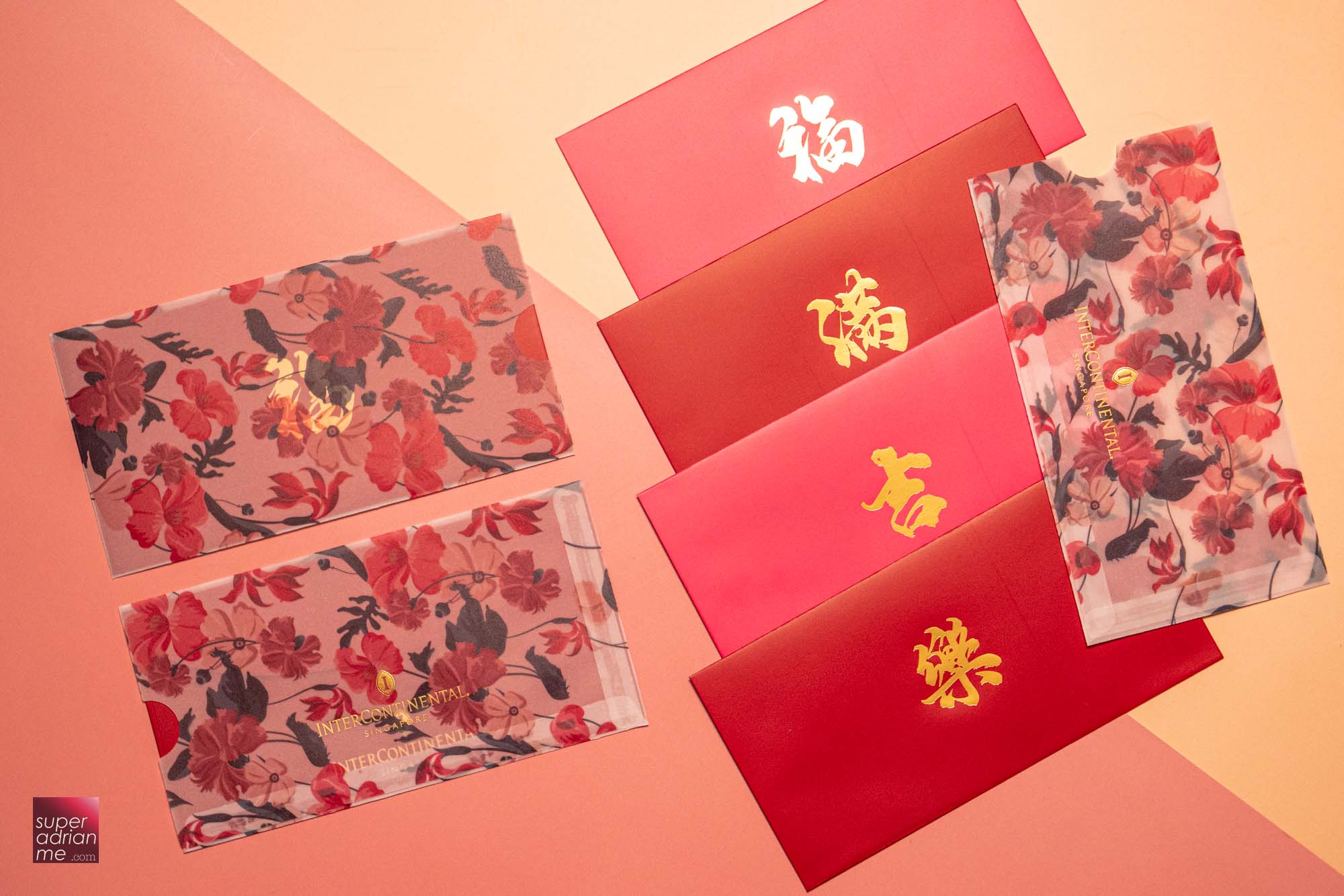 InterContinental Singapore 2024 Dragon Year Red Packet Designs